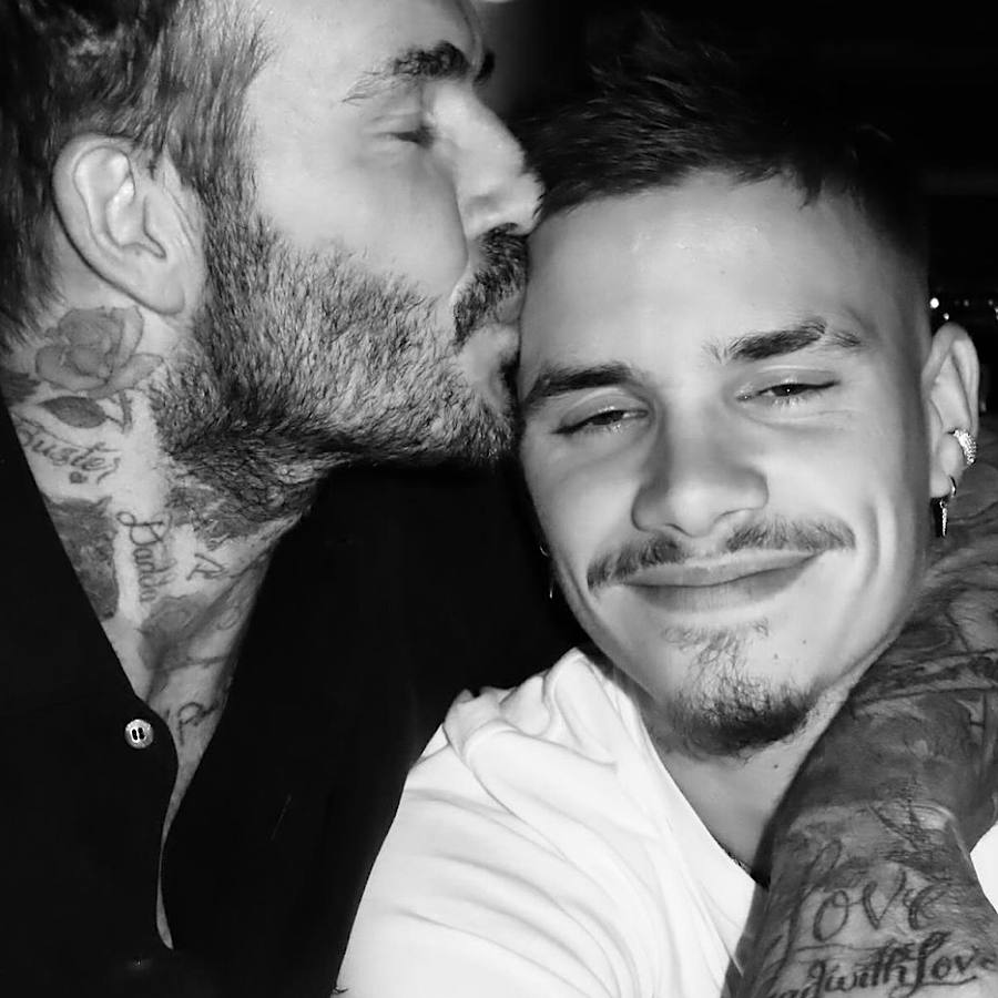 Девід Бекхем показав, як проводить час з родиною на відпочинку (фото)