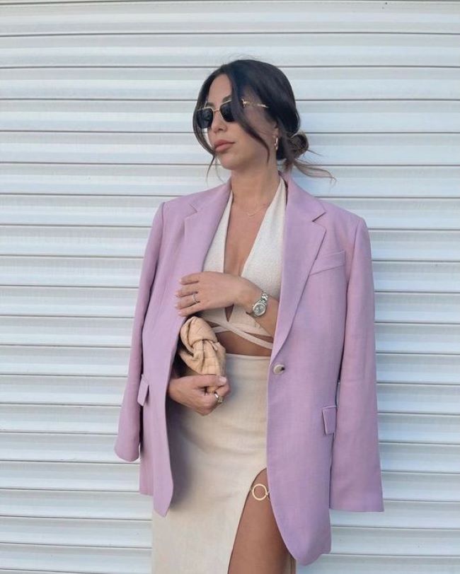 Як стильно додати фіолетові речі у свій гардероб