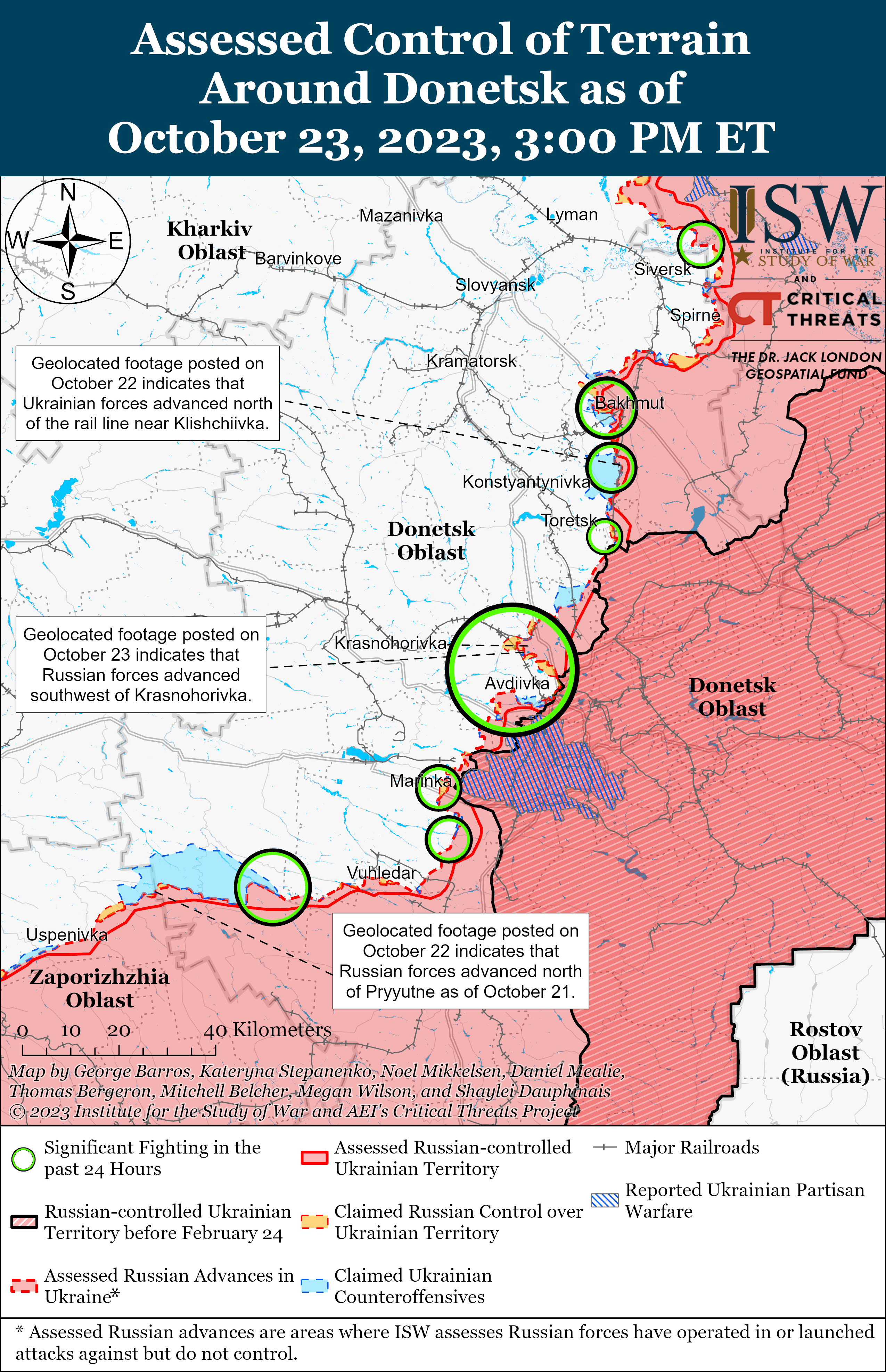 ВСУ надеются прорвать линию в направлении Алешек: карты ISW