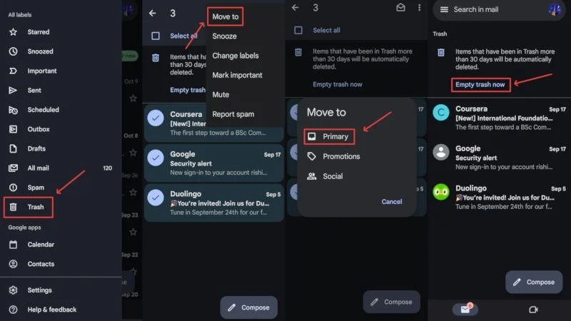У чому різниця між архівацією та видаленням листів у Gmail, і що краще вибрати