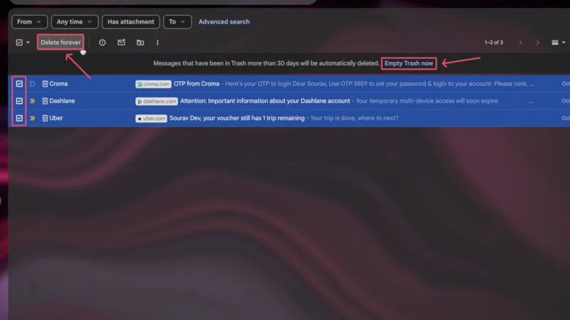 У чому різниця між архівацією та видаленням листів у Gmail, і що краще вибрати