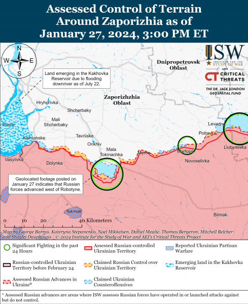 Интенсивность боев на Купянском направлении увеличилась: карты ISW