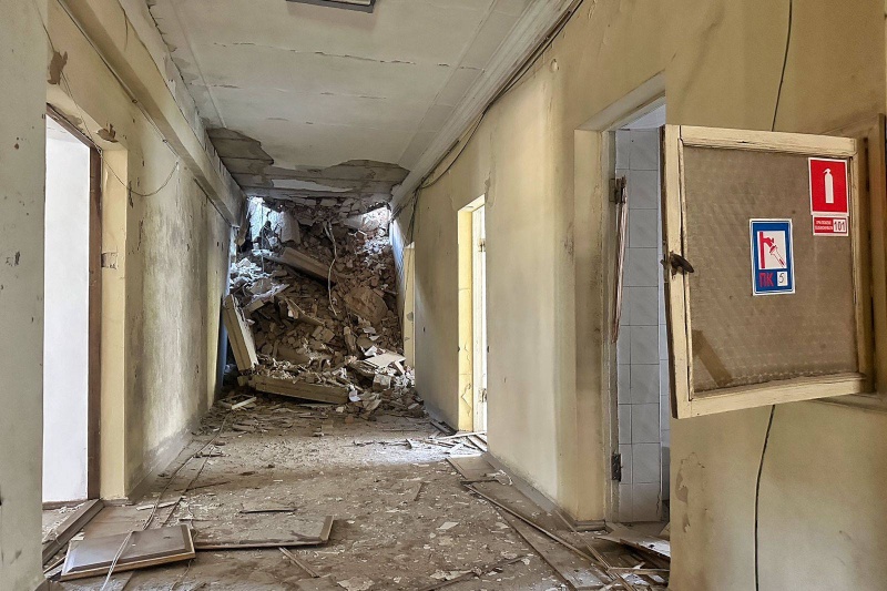 Inside Kherson Regional Military Administration building destroyed by Russia: New photos released