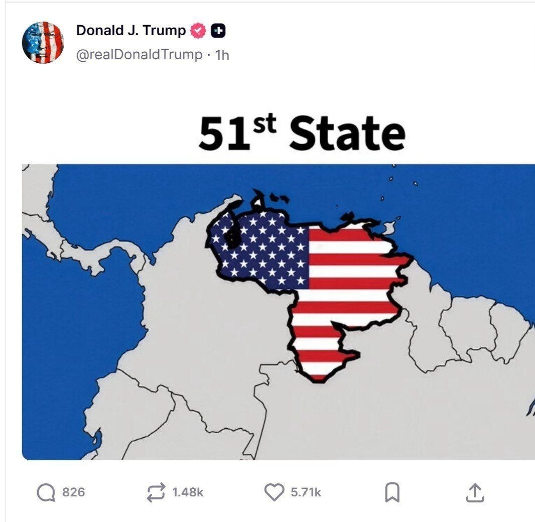 Трамп натякнув, яка країна може стати 51-м штатом США