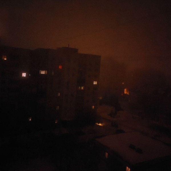 Belgorod plunged into darkness again as missiles strike Luch thermal power station