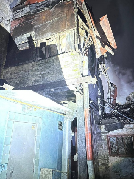 Odesa hit by Russia: House ablaze after enemy attack
