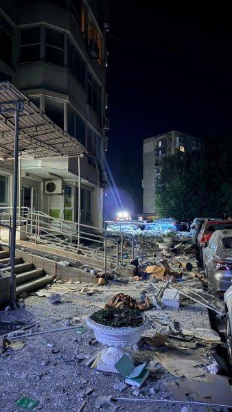 Russia hits Ukraine's Odesa overnight, damaging high-rise and schools