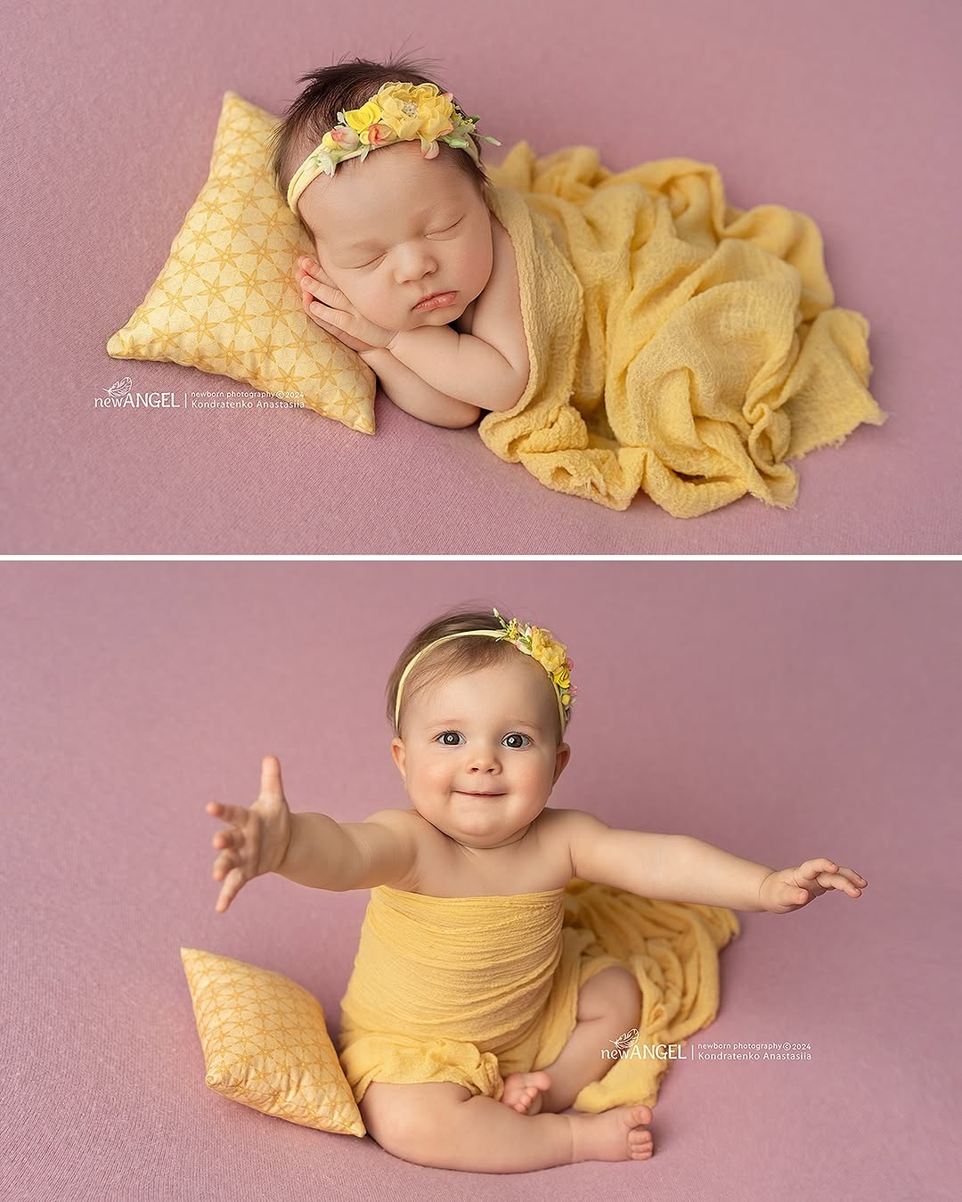 Лилия Ребрик показала, как ее выросла младшая дочь за 8 месяцев: милые фото