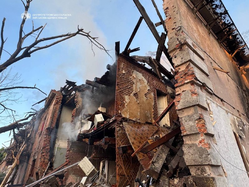 Kyiv, Kharkiv and Dnipro hit in deadly attacks as homes and hospital destroyed