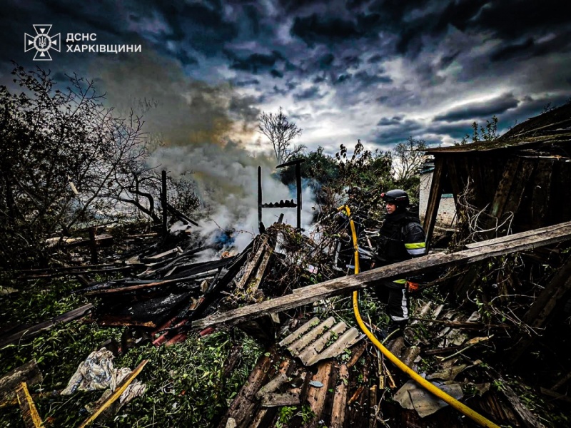 Russian forces strike Ukraine's Kharkiv region, causing damage and injuries