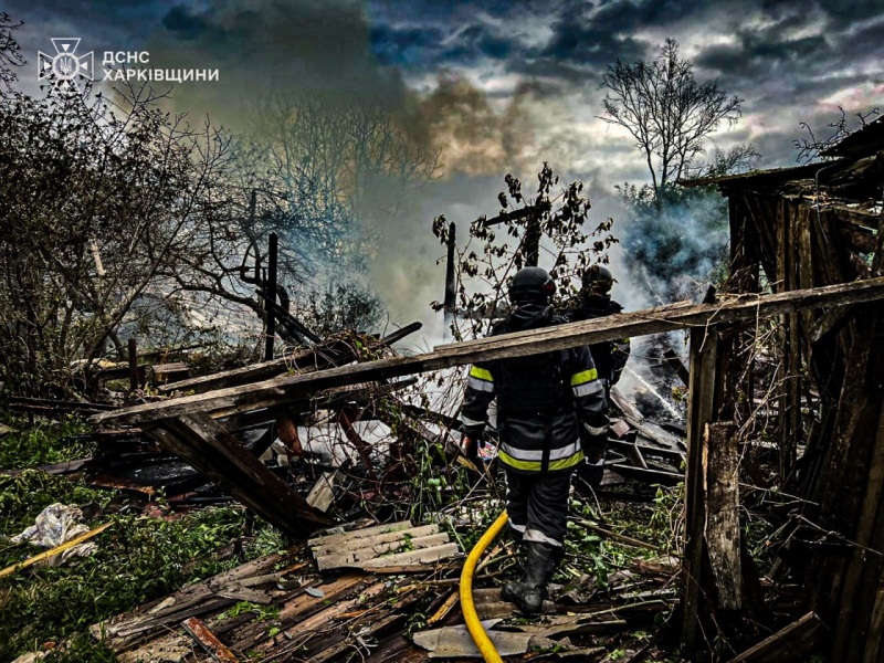 Russian forces strike Ukraine's Kharkiv region, causing damage and injuries