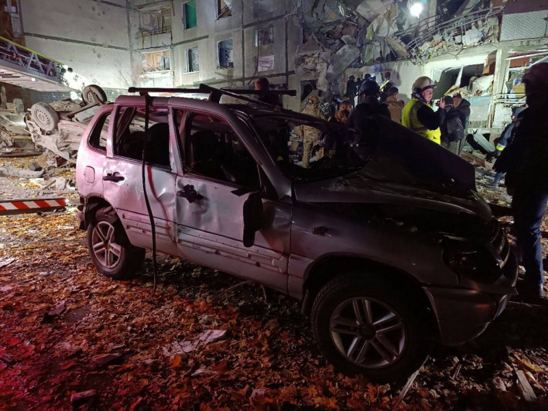 Russian attack on Kharkiv: One child killed, building may collapse