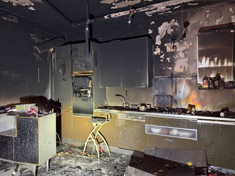 Russian strike damages homes in Odesa as apartment burns, woman injured