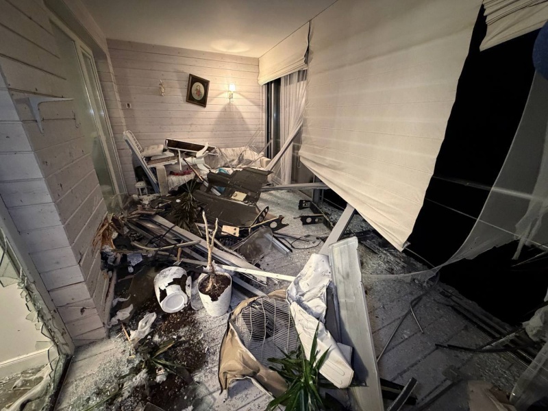 Russian strike damages homes in Odesa as apartment burns, woman injured