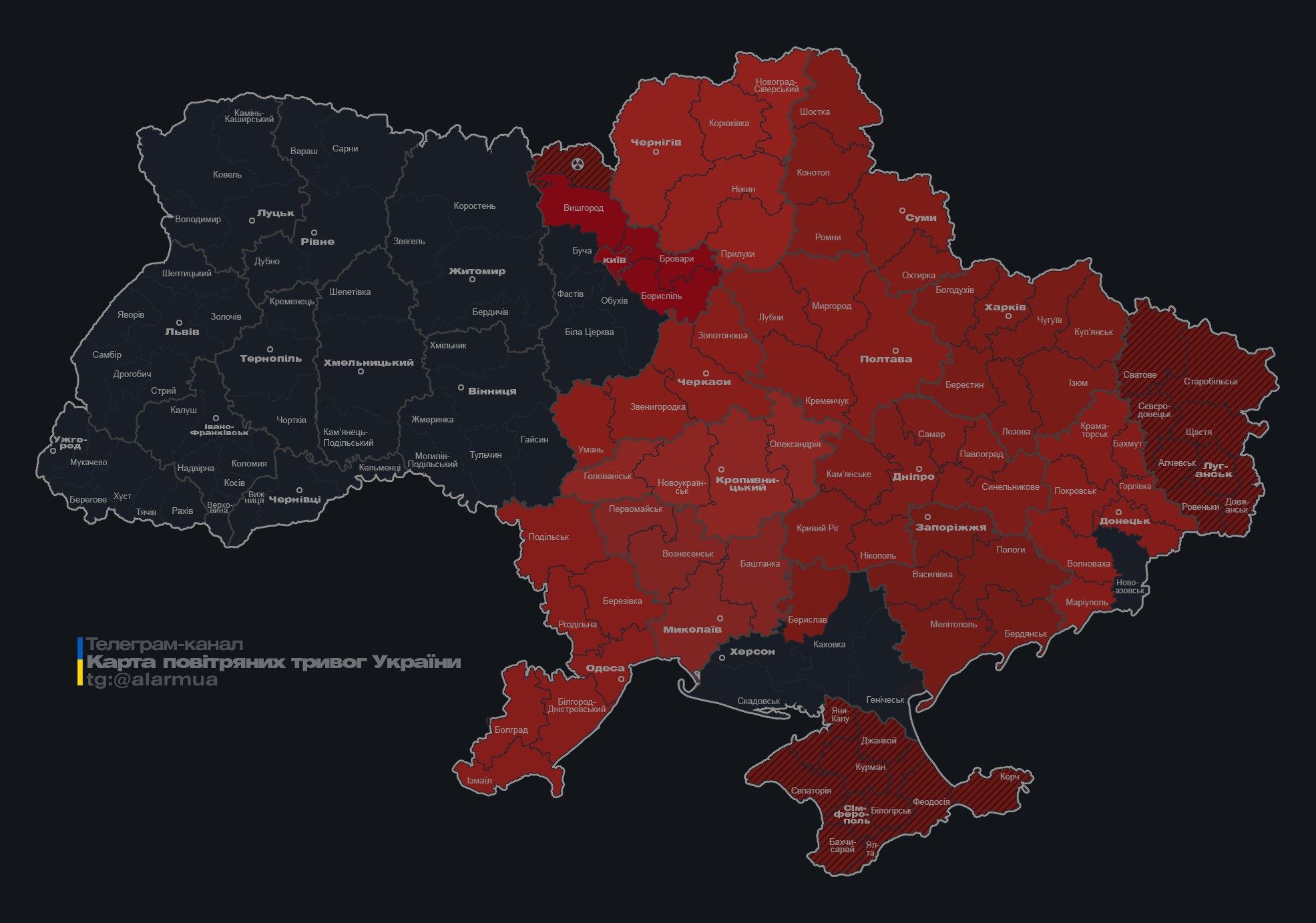 Россия снова атакует Украину дронами: где угроза ударов