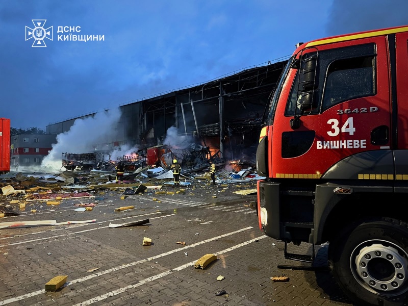 Russian missile and drone attack damages homes across Kyiv region, child among injured