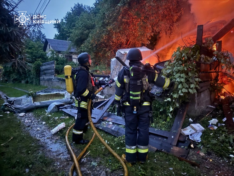 Russian missile and drone attack damages homes across Kyiv region, child among injured