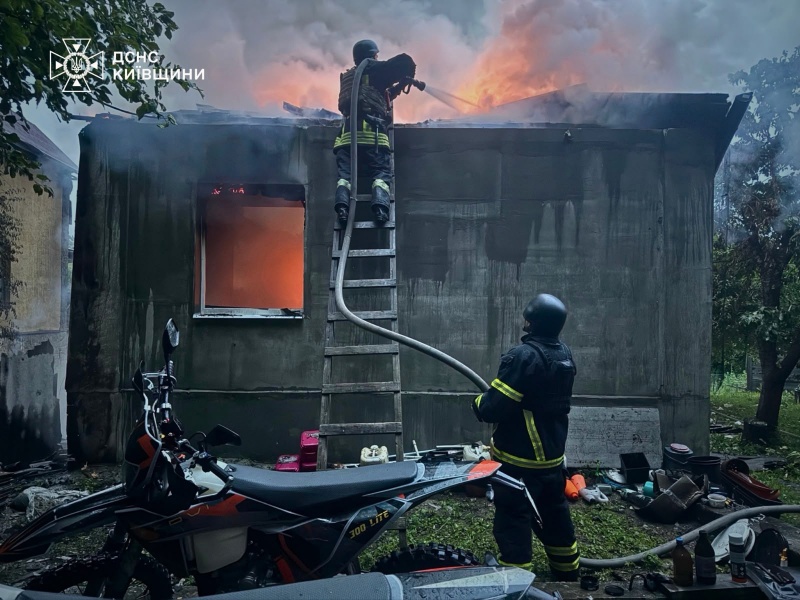 Russian missile and drone attack damages homes across Kyiv region, child among injured