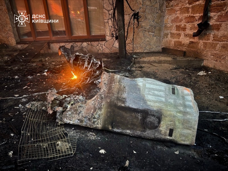 Russian missile and drone attack damages homes across Kyiv region, child among injured