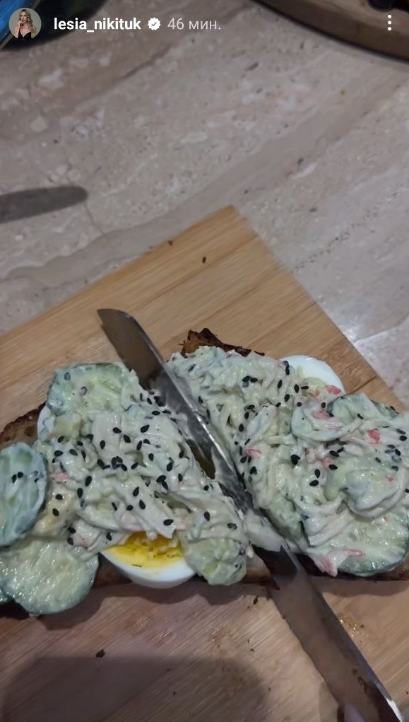Леся Никитюк сделала хваленый салат из ТікТока и допустила ошибку: что произошло