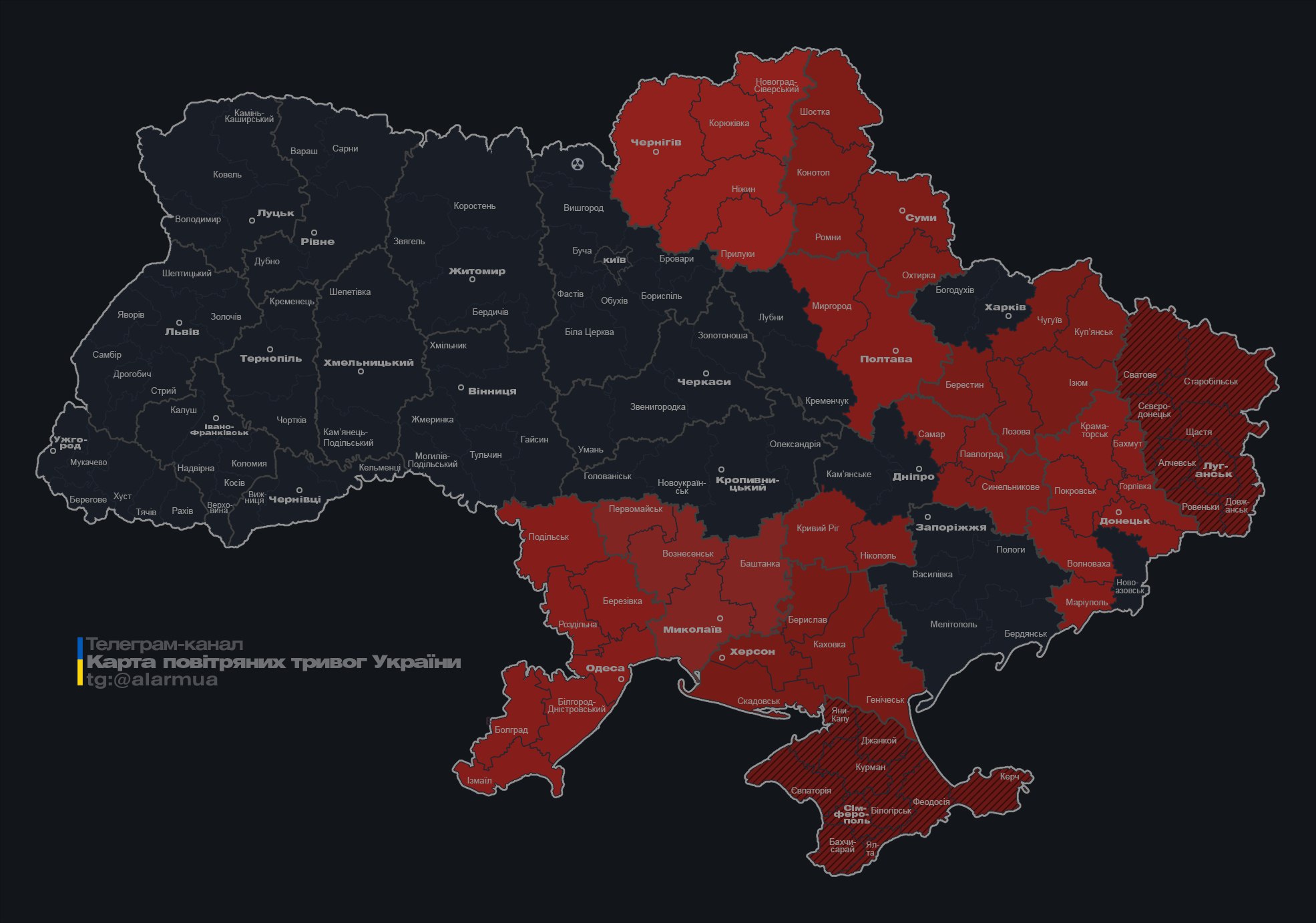 Россияне запустили по Украине дроны: где угроза ударов