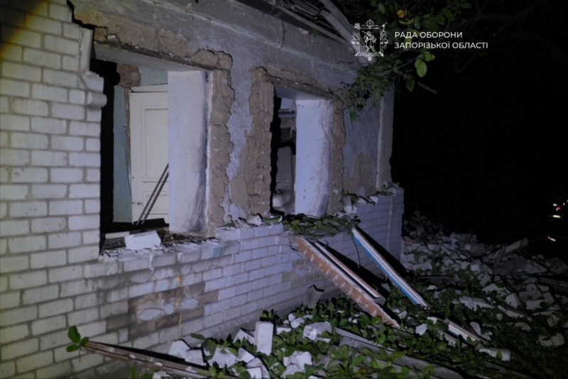 House destroyed, market on fire in Zaporizhzhia: Women killed, child among injured
