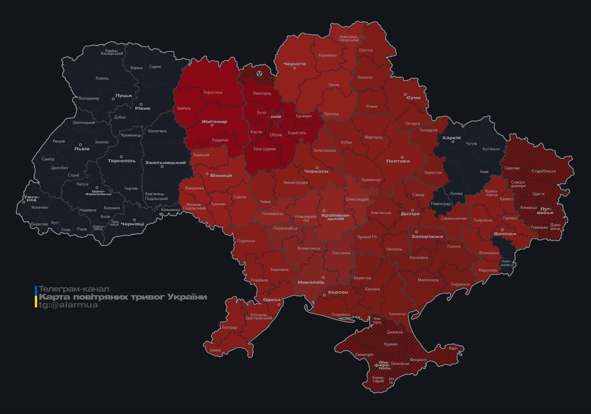 В Киеве и областях снова тревога из-за ракетной атаки: где угроза ударов