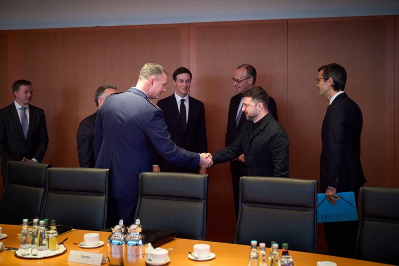 Ukraine holding talks with US in Berlin to discuss peace plan