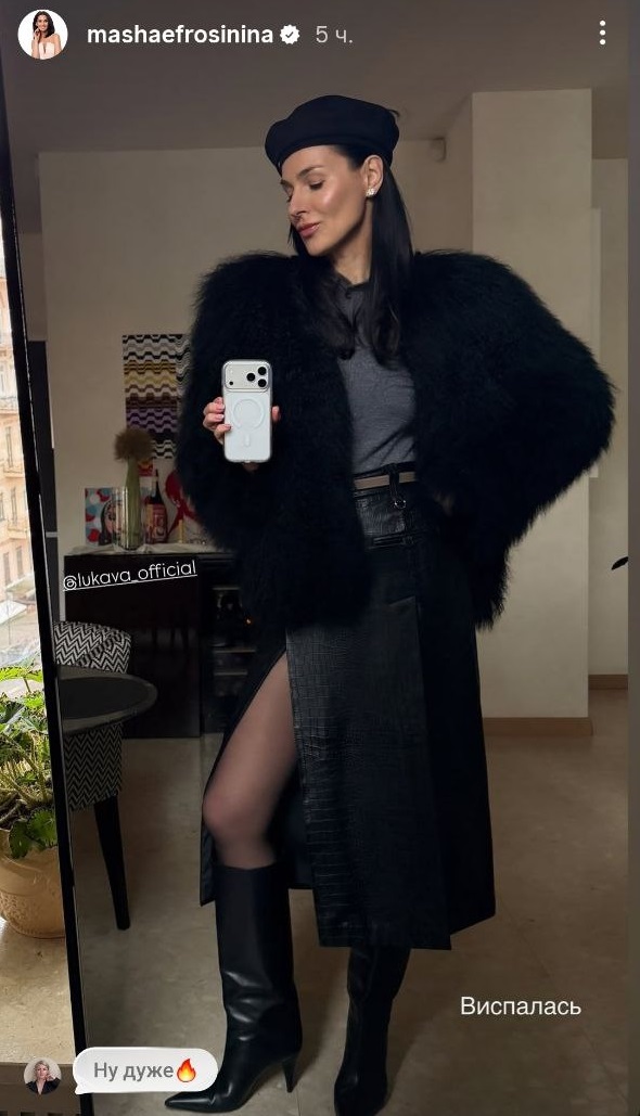 Шубы из экомеха стали хитом зимы 2025: как их носят Никитюк, Ефросинина и Светлицкая