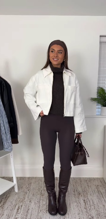 Блогерка показала, як створити стильні багатошарові образи на зиму (відео)