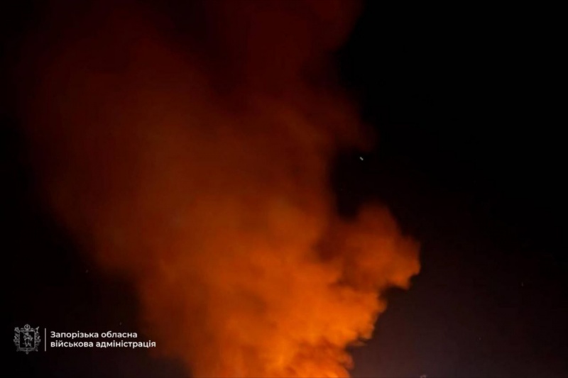 Zaporizhzhia hit by Russian strikes for second night: Civilian homes and infrastructure burn