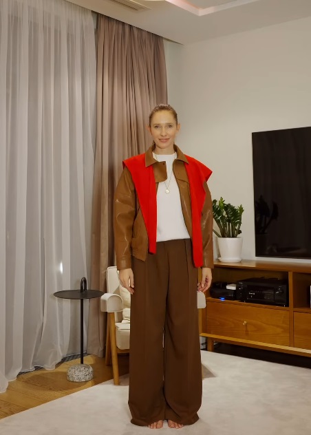 Кожаные вещи - хит весны 2025: как их носит Катя Осадчая