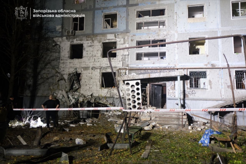 Zaporizhzhia under attack: Plant burns, residents face blackouts and water shortages