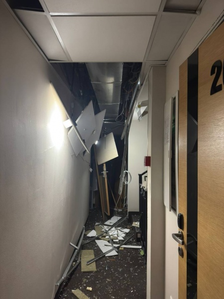 Russian drone attack on Odesa injures children, leaves high-rises and hotel damaged