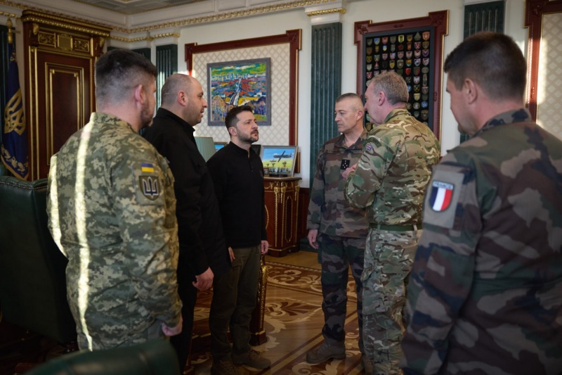 Zelenskyy reveals first details on foreign contingent in Ukraine