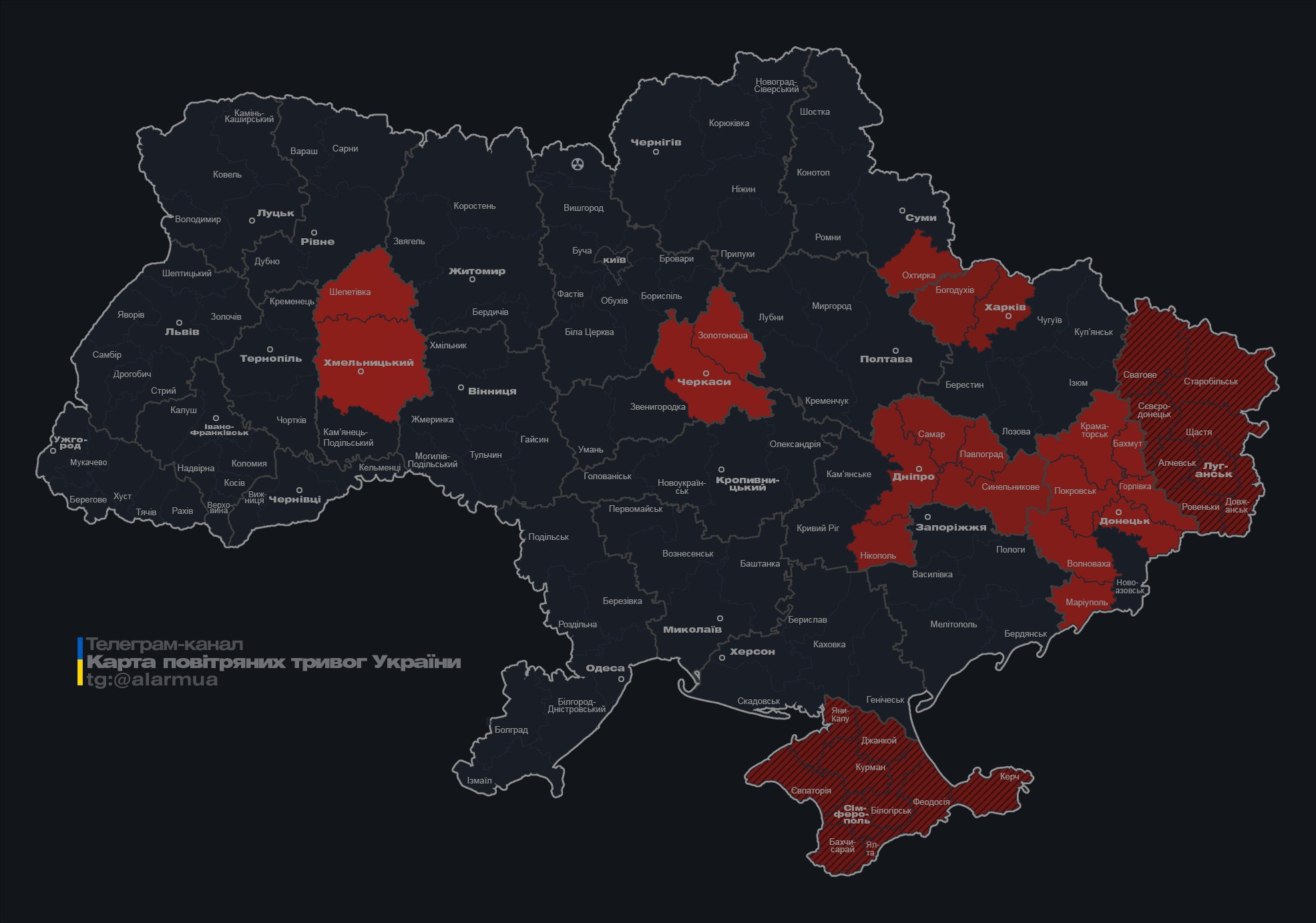 РФ атакует Украину дронами: в Хмельницкой области прогремели взрывы, в Вольнянске пожары
