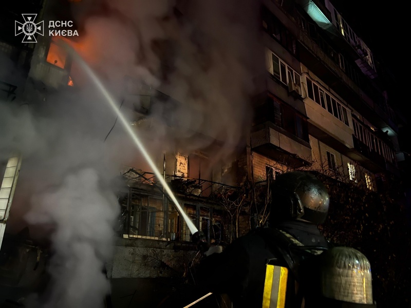 Russia hits Kyiv again overnight, leaving dead and injured