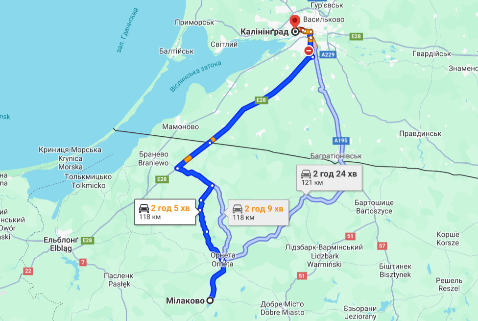 За 100 км від Калінінграда. У Польщі впав невідомий предмет