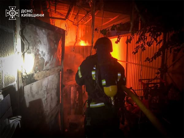 Tragic fire near Kyiv kills two young children and a man