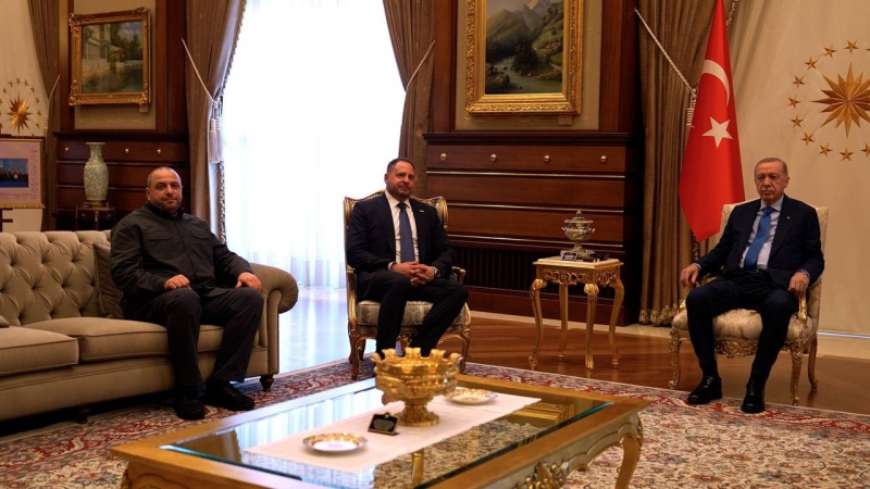 Ukrainian delegation meets with Erdoğan ahead of talks with Russia