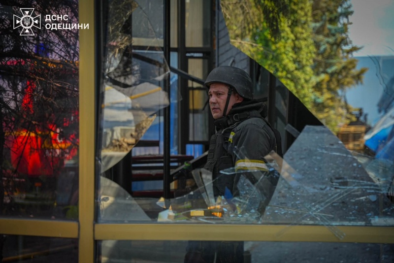 Russia strikes hygiene products factory in Odesa region with missile, injuring several people