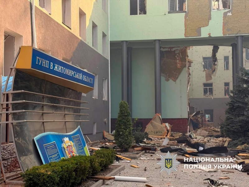 Police officers killed, many injured: What we know about Russian strike on Zhytomyr