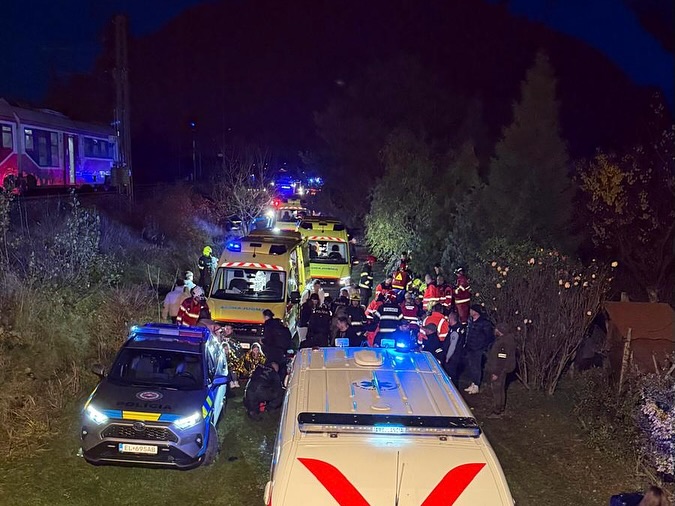 Passenger trains crash in Slovakia, dozens injured