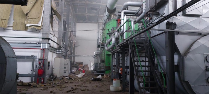 Russia targets Ukraine's landmark biomass plant in overnight drone strike
