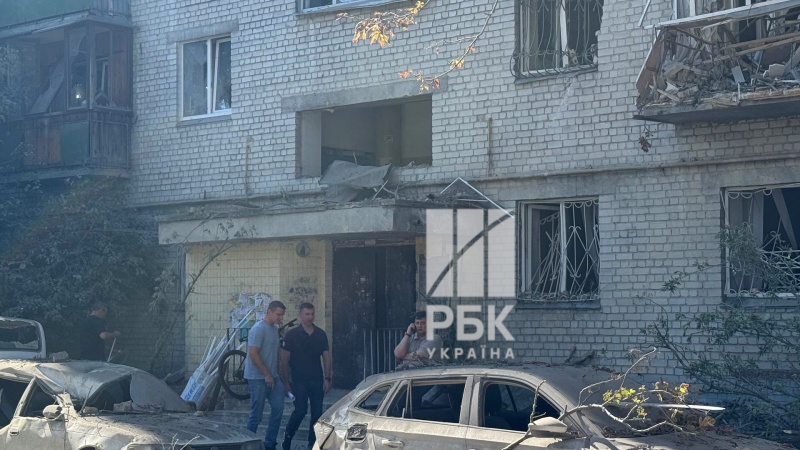 Damaged homes, a hospital and kindergarten: RBC-Ukraine report from Kyiv after the attack