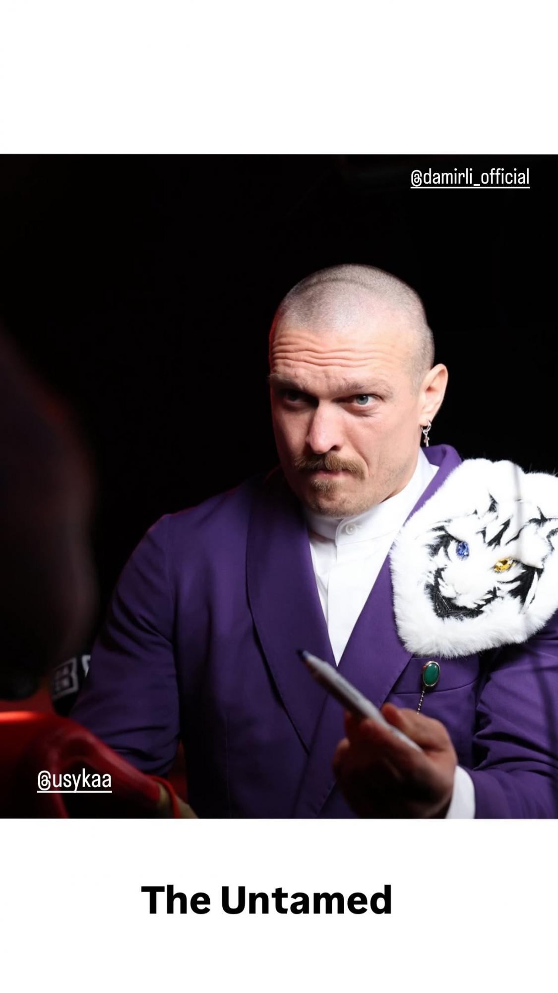 Усик - Ф'юрі 2. Дизайнерка пояснила містичний символізм образу українця