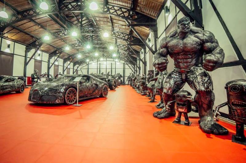 Из металлолома - в произведение искусства: киевляне смогут увидеть уникальную выставку стальных фигур