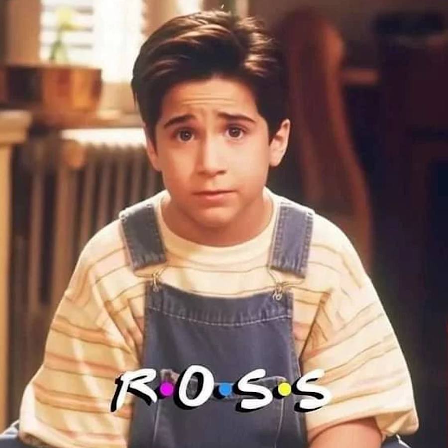 AI reveals how Friends characters would look if they were children