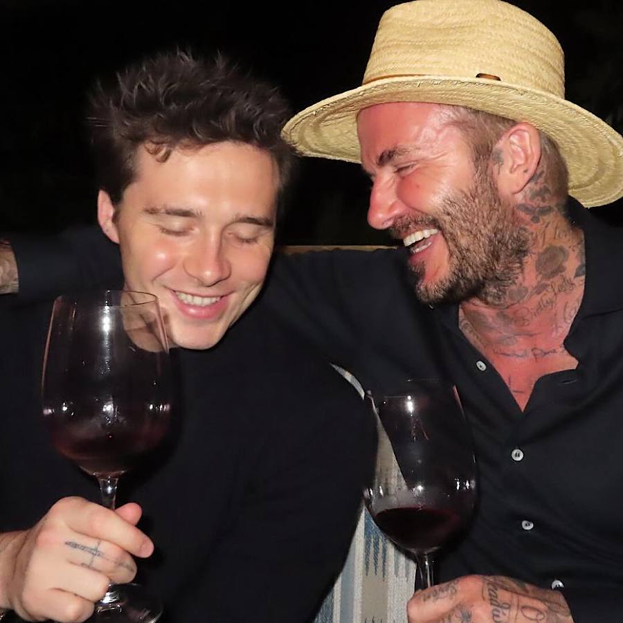 Девід Бекхем показав, як проводить час з родиною на відпочинку (фото)