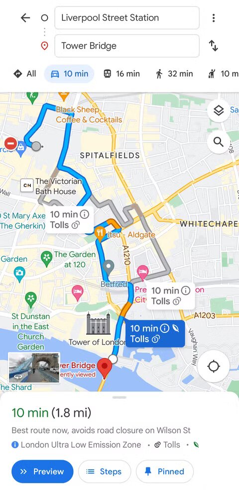 7 фішок Google Maps, які зроблять ваші подорожі простішими